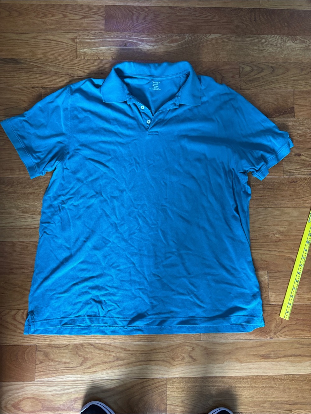 Men's Teal Blue Polo Shirt - Classic Short Sleeve by St John’s Bay